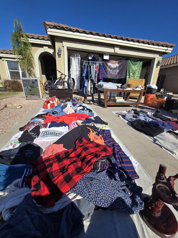 Clothes, Shoes, Tools, Bikes