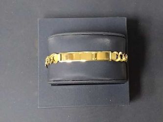 ID Bracelet - Yellow Gold 14k (.585) 14.9 grams 9 inch