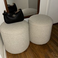 Boucle ottoman set