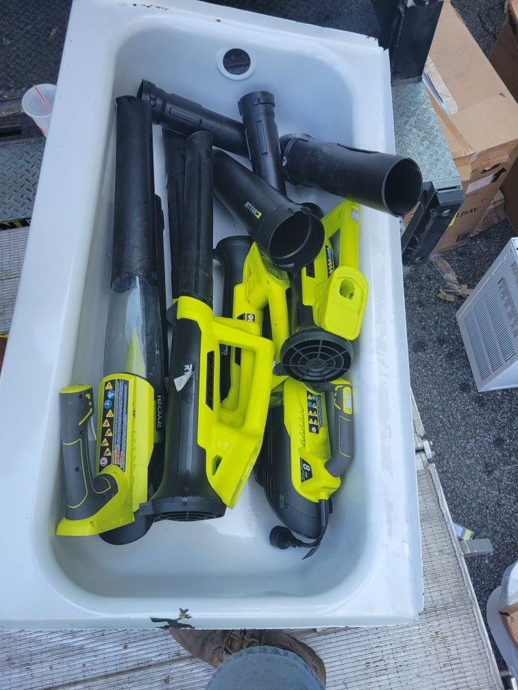 18v RYOBI Leaf Blowers