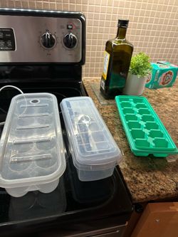 Egg and ice trays - x3 for $5