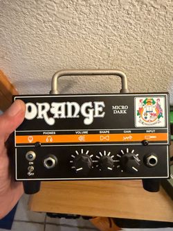 Orange micro dark 20 W combo amp