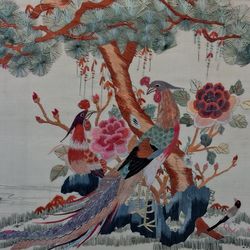 Chinese Hand Stitched Art