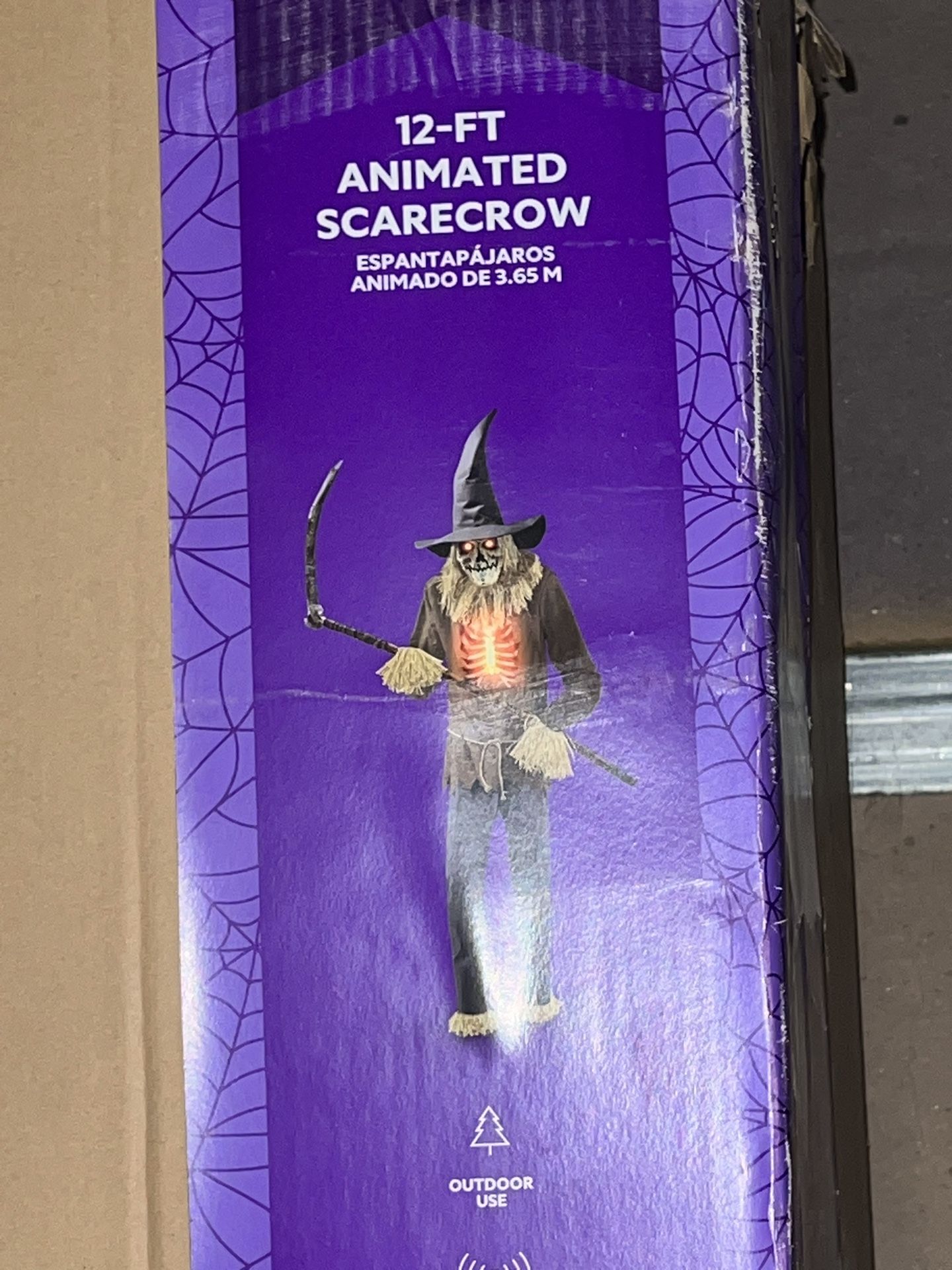 12FT Scarecrow Animatronic Decoration