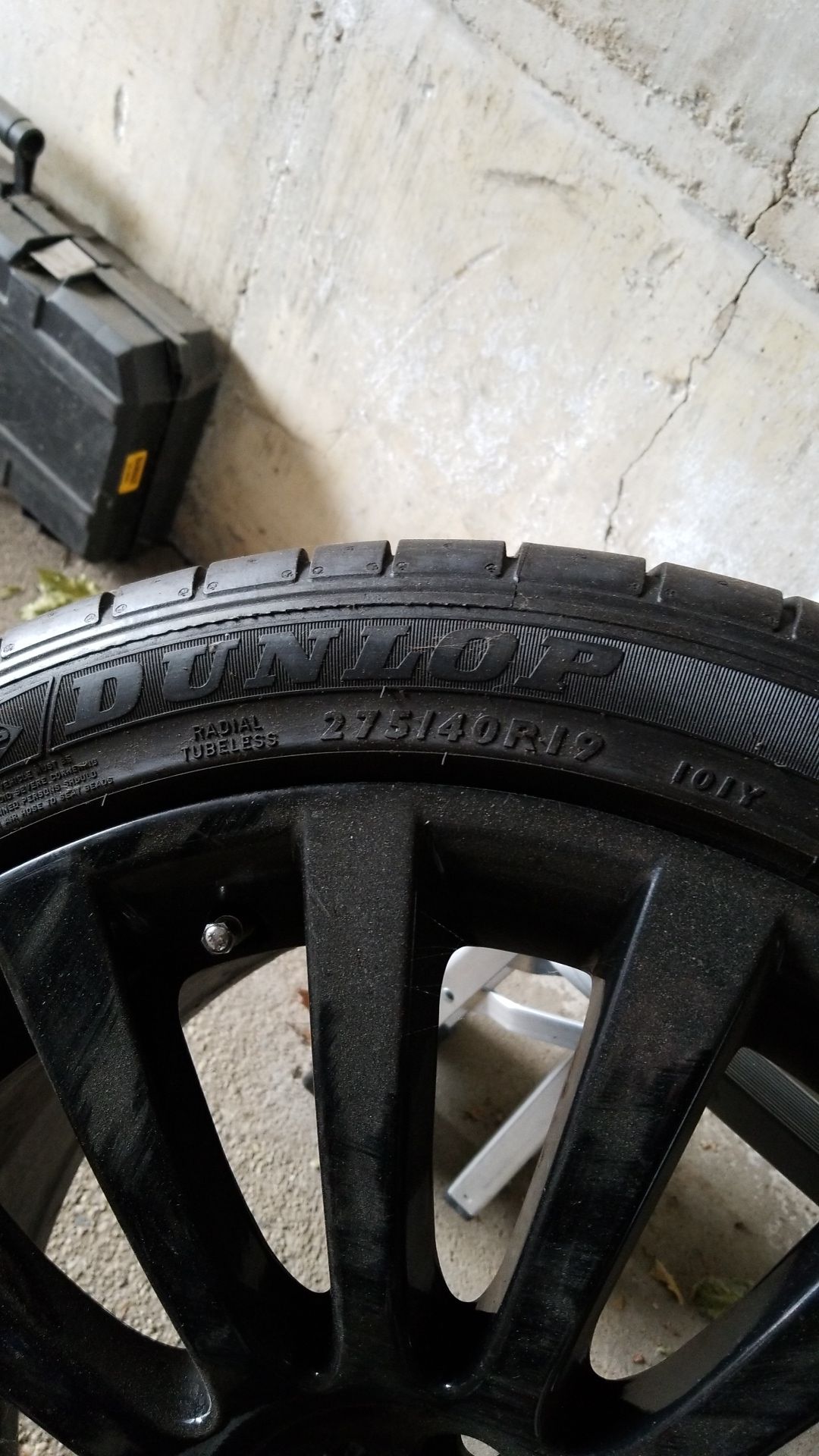 Dunlop sp sport maxx ddst run flat 275 40 19