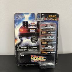 Jada Toys DeLorean Time Machines 
