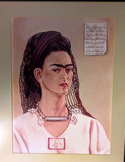 Frida Kahlo Photo/Print 1940 Self-Portrait For Sigmund Firestone