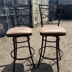 2 Bel Air 30" Armless Barstool Stools