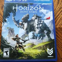 Horizon Zero Dawn (Sony PlayStation 4, 2017) CIB - Tested And Works