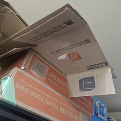 Moving Boxes - Picture Boxes & x-small