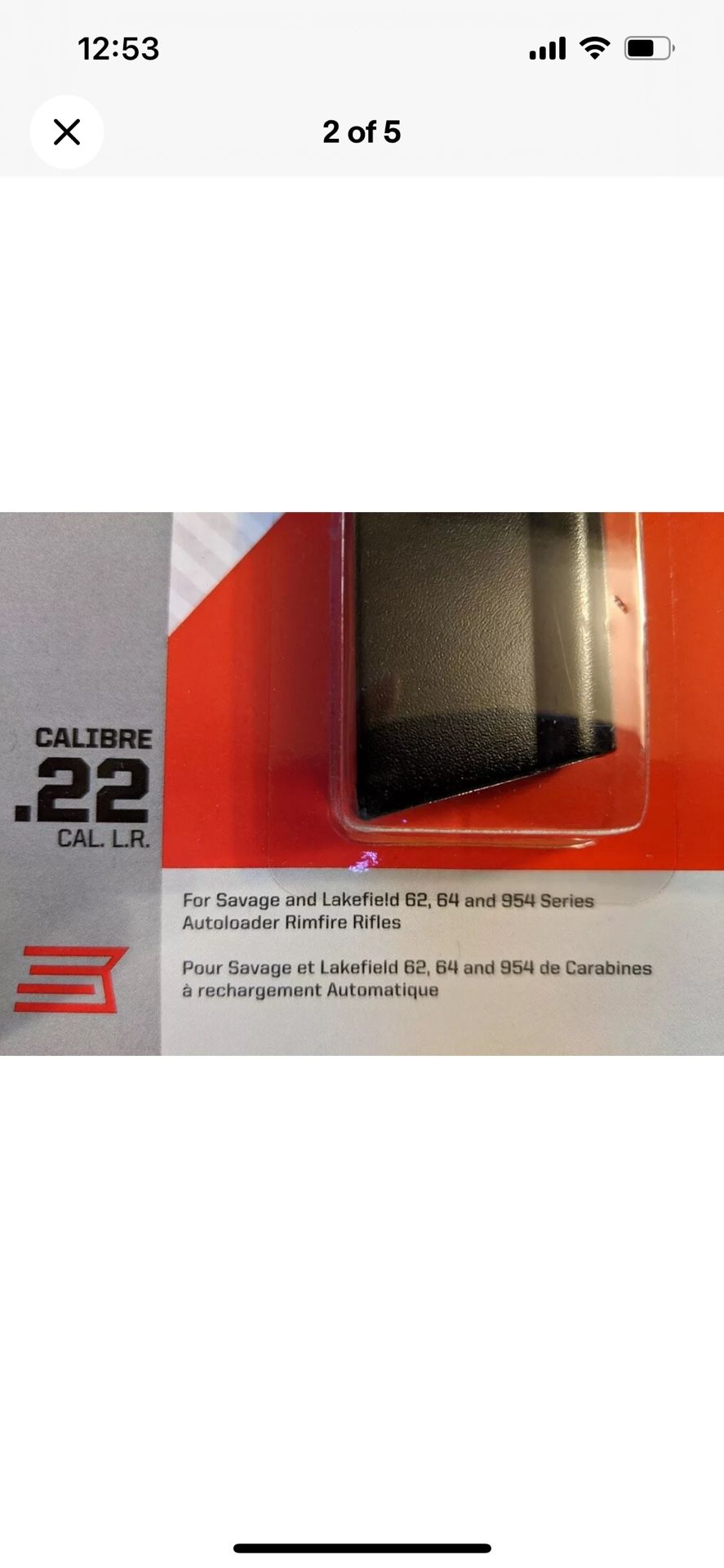 Savage Arms 62 64 954 10 Round Magazine 22lr Lakefield 10rd Mag 30005