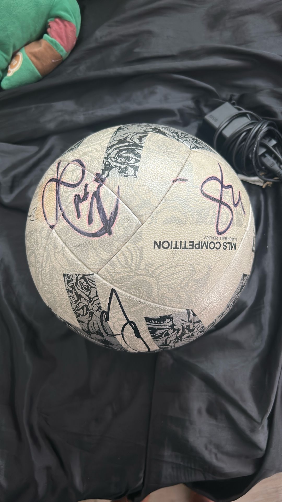 Signed Soccer Ball From Psg Players