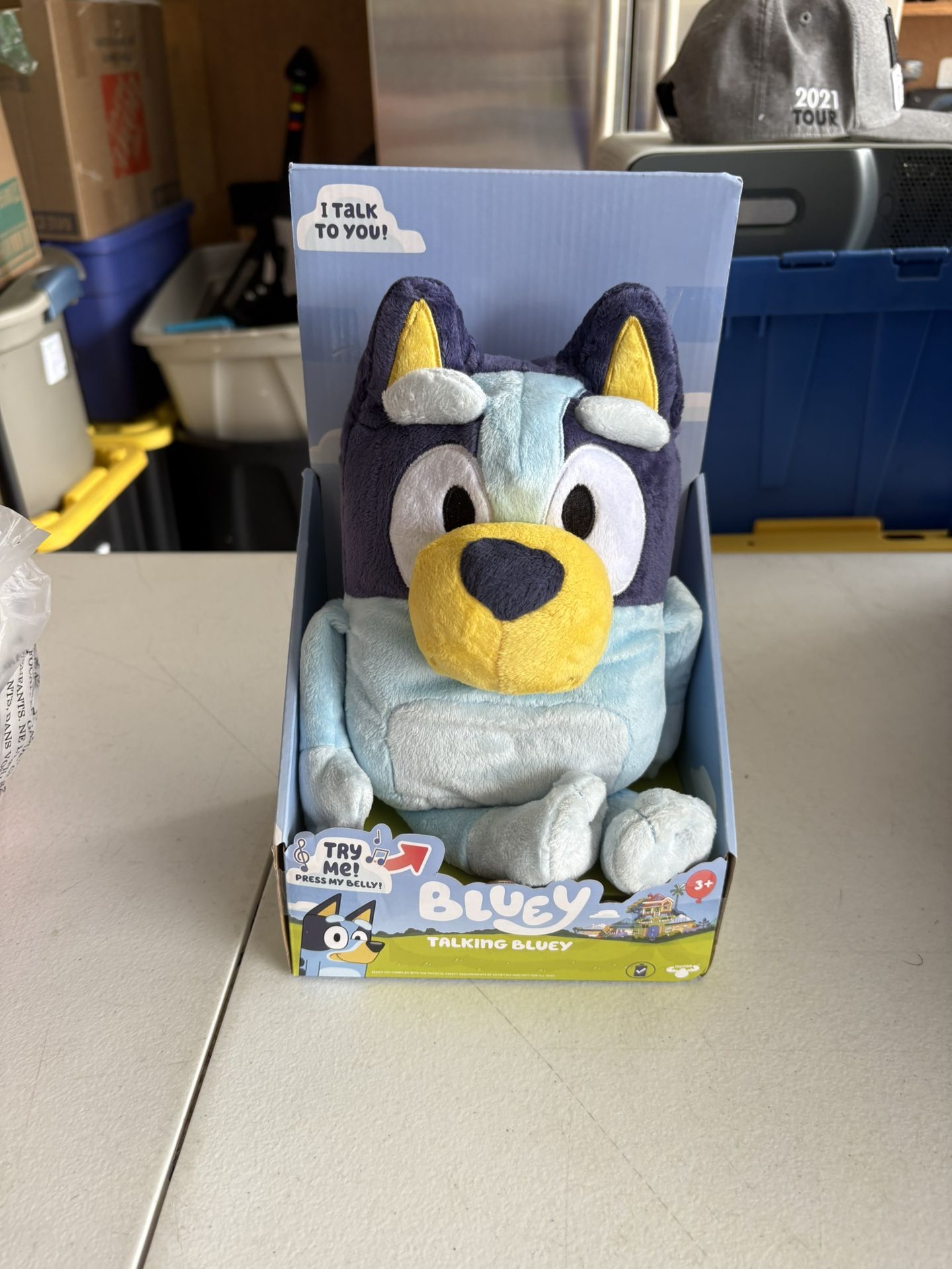 Bluey New Talking Plush - Interactive