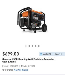 Generator for sale