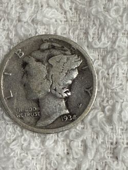 1934 mercury dime 