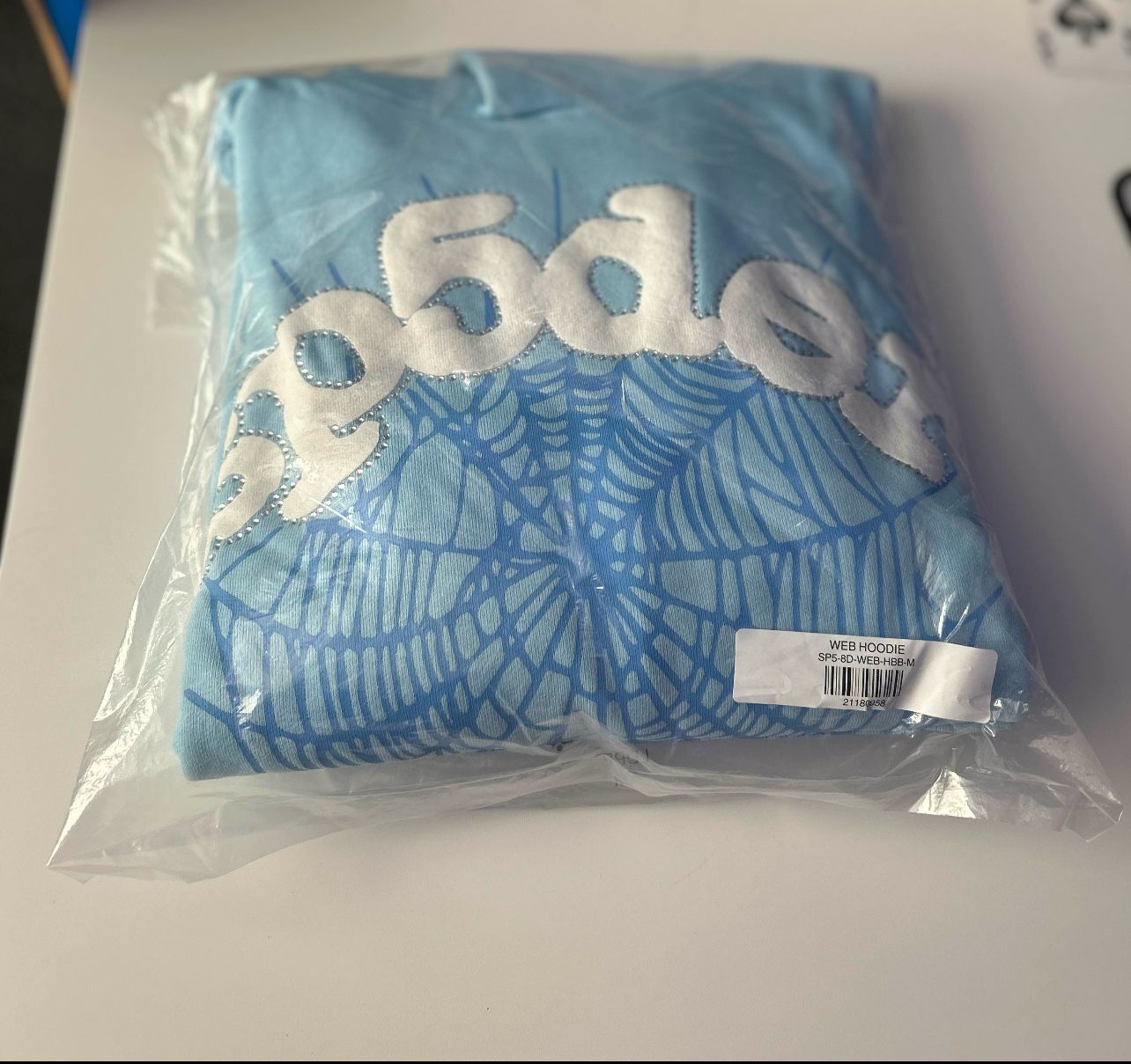 SP5DER “Light Blue” SKY Blue FAST SHIPPING