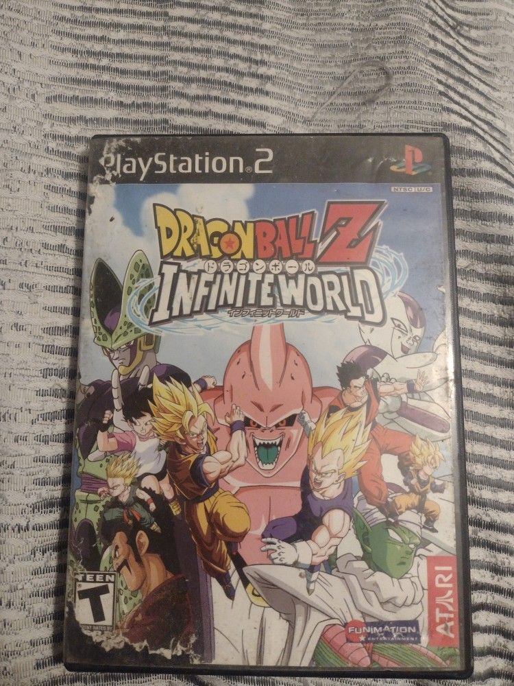 Ps2 Game Dragon Ball Z Infinite World Atari