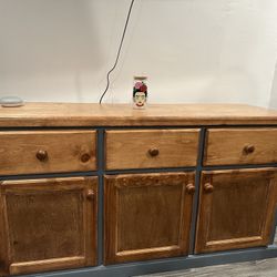 Wood Dresser 