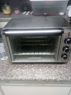 Black+Decker Stainless Steel Toaster Oven