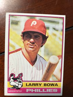 1976 Topps Larry Bowa Philadelphia Phillies #145