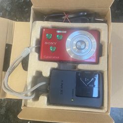 Sony Cyber-Shot DSC-W620 14.1 MP Digital Camera Battery, Sd Card Charger, Case