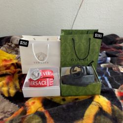 Gucci &Versace Belt 