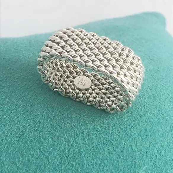 Tiffany And Co Ring Mesh Size 7