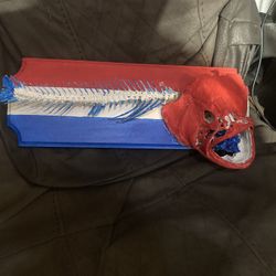 Red White & Blue Fish