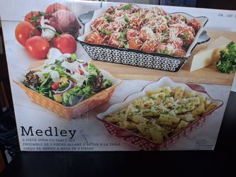3 piece oven to -table set