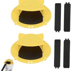 New-Mouse Trap Bucket with Auto-Reset Lid,Mouse Rat Trap Bucket Lid for Humane Rodent Control,5-Gallon Bucket Compatible-2PACK