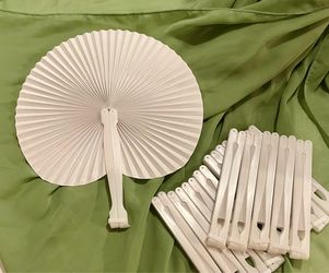 Wedding - Paper fans