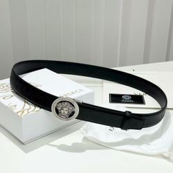 Versace silver belt