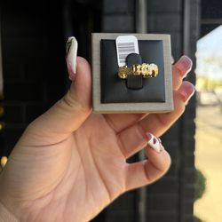 14K FLORAL HAWAIIAN RING