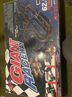 Giant raceway track 62.5 feet in 19 meters