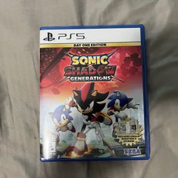 Sonic X Shadow Generations PS5