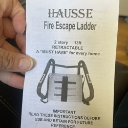 Fire Escape Ladder 