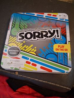Sorry! Magnetic Travel Board Game