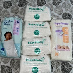 Newborn Baby2Baby Diapers 
