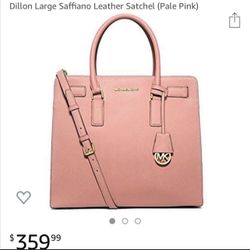 Authentic Michael Kors Large Saffiano Tote Bag 