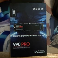 Samsung 990 Pro M.2 ssd 4tb