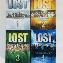 LOST Complete Seasons 1 2 3 4 ABC TV Series DVD Box Set Lot 1-4 TV Show