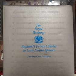 The Royal Wedding First Day Cover Collection of Diana & Charles Complete set 