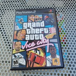 Grand Theft Auto Vice City Ps2