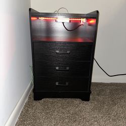 LED Nightstand (set Of 2) 