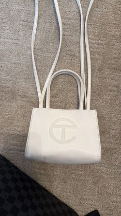 Telfar small / mini White purse/ bag