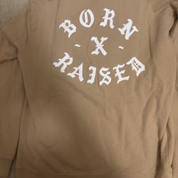 Born and raised hoody large