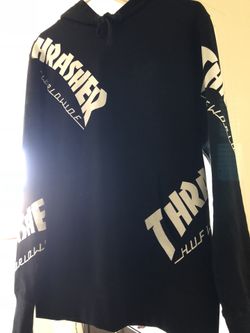 Thrasher x huf hoodie