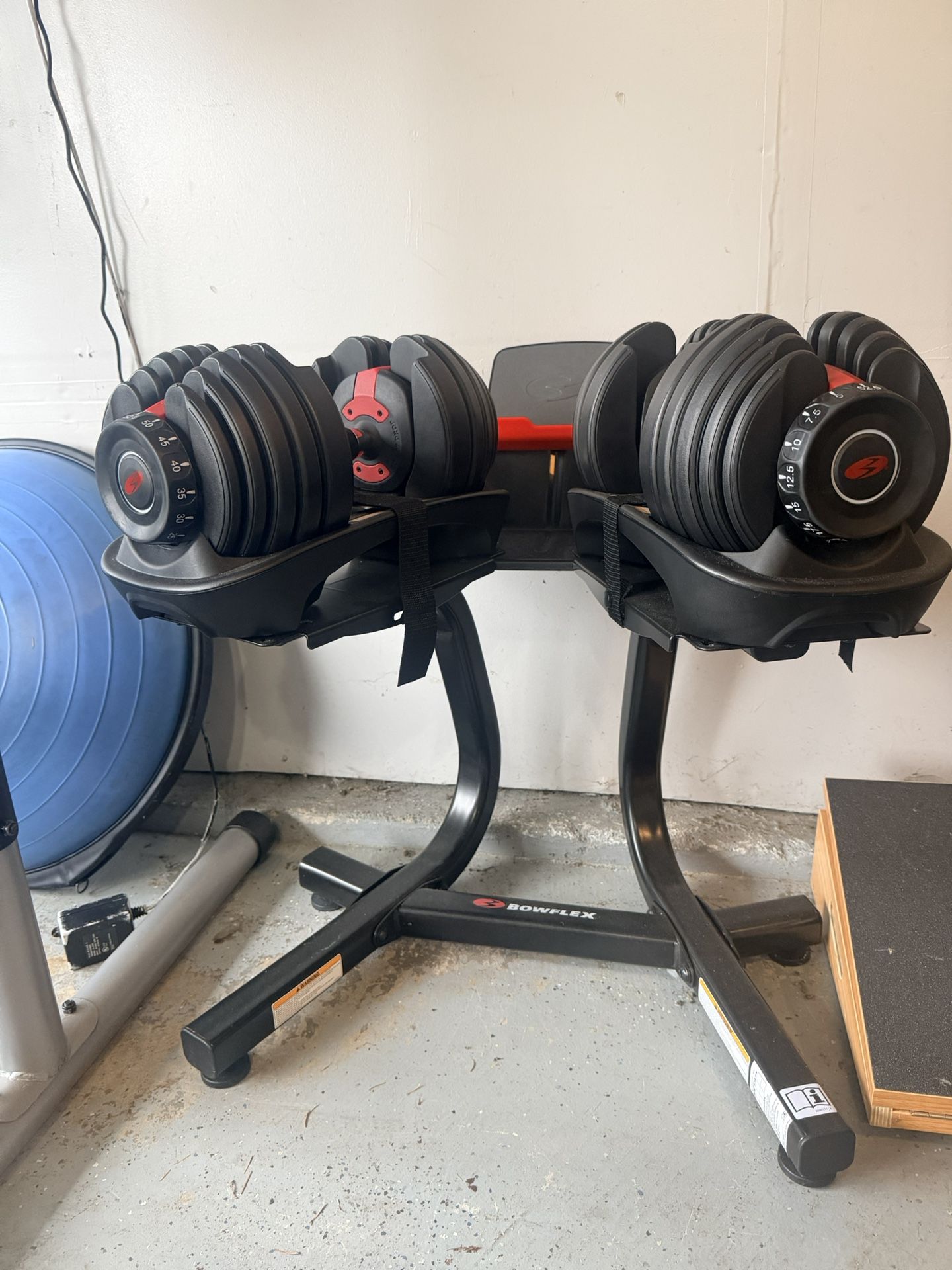 Bowflex Adjustable Dumbbell with Stand