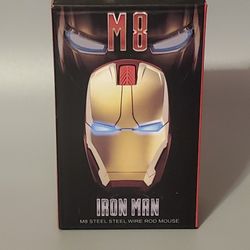 Marvel M8 Steel Wire Rod Wireless Iron Man Mouse