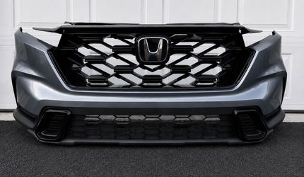NH-797M -Modern Steel Metallic GRAY HONDA CR-V CRV FRONT BUMPER 2023 2024 2025 2026